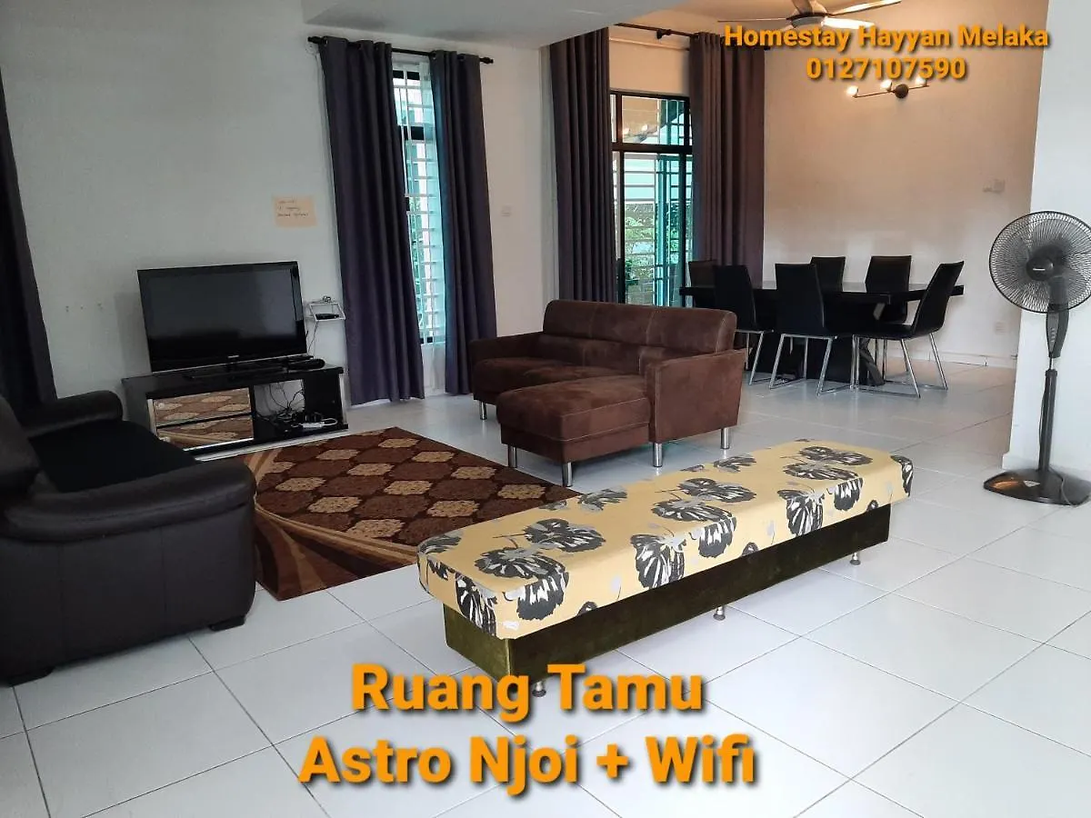 Дом отдыха 5Room Home2Stay Hayyan Muslim Pool Малакка